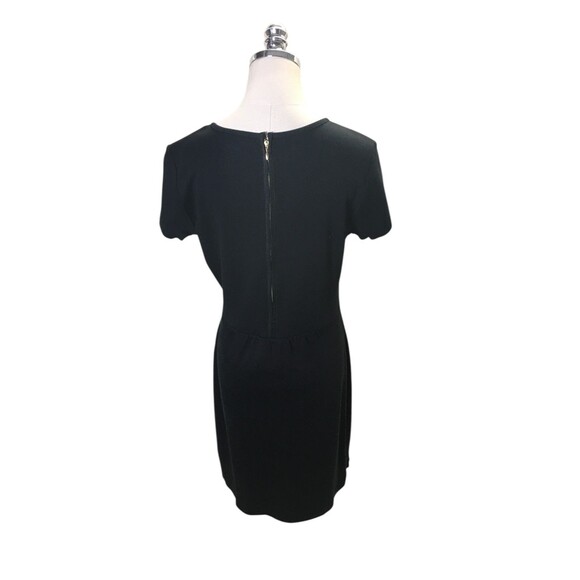 Vineyard Vines Mini Dress Women's Size Small Black 100% Cotton Short Sleeve - Picture 2 of 4